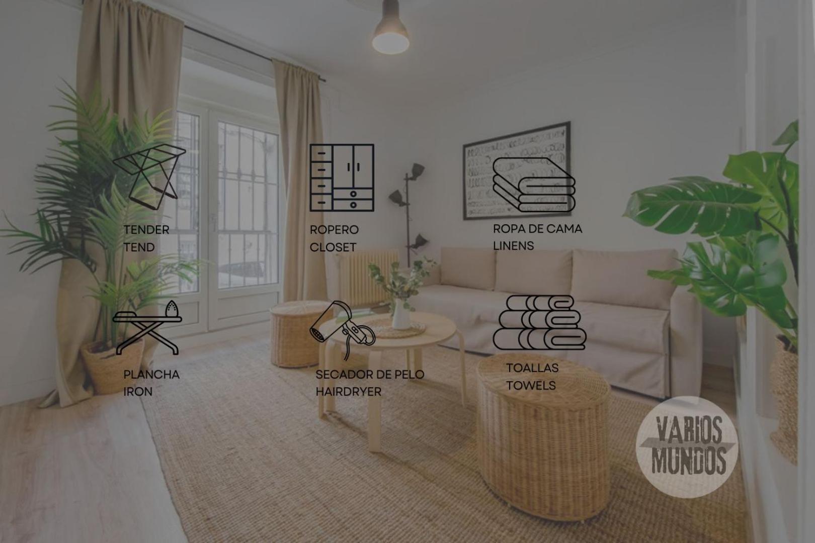 Nuevo Apt De 9Pax En La Cava Alta Centro De Madrid E1 Eksteriør bilde